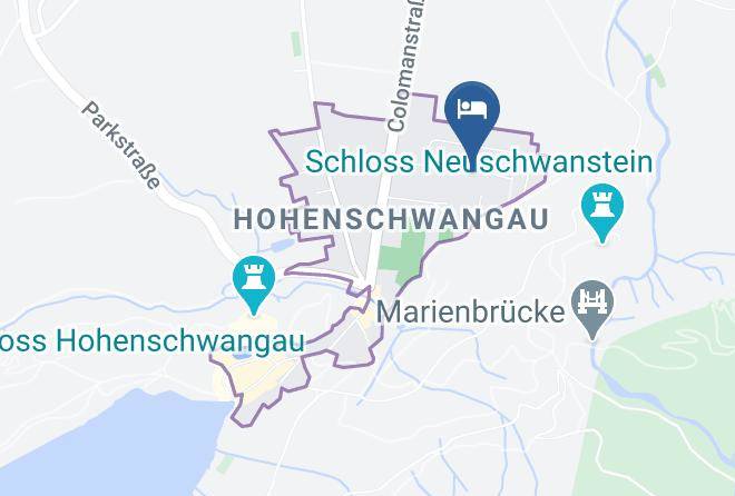 Ostallgau - Landhaus Hohenschwangau Maps