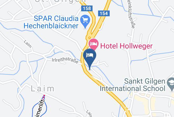 Salzburg Umgebung - Landhaus Hollweger Das Lisl Maps