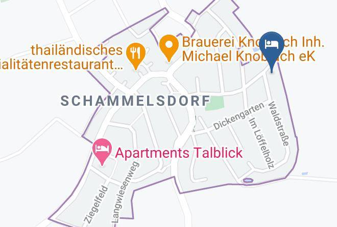 Bamberg - Landhaus Hubertus Maps