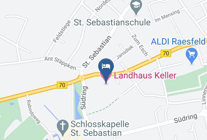 Borken - Landhaus Keller Maps