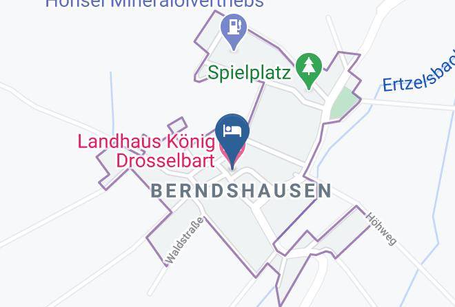 Schwalm Eder Kreis - Landhaus Konig Drosselbart Maps