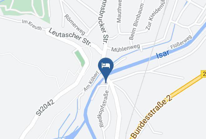 Garmisch Partenkirchen - Landhaus Lischka Maps