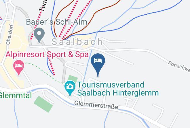 Zell Am See - Landhaus Maier Maps