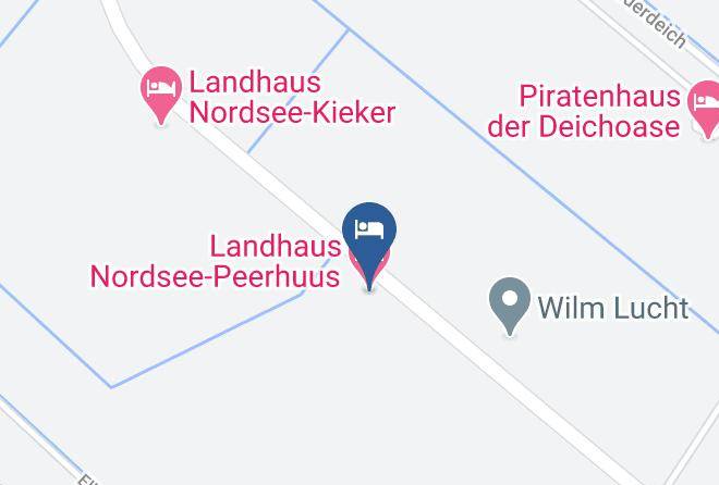 Dithmarschen - Landhaus Nordsee Peerhuus Maps