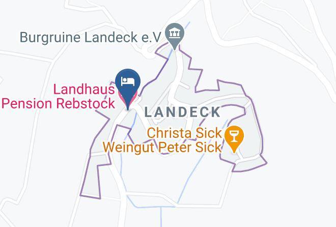Emmendingen - Landhaus Pension Rebstock Maps
