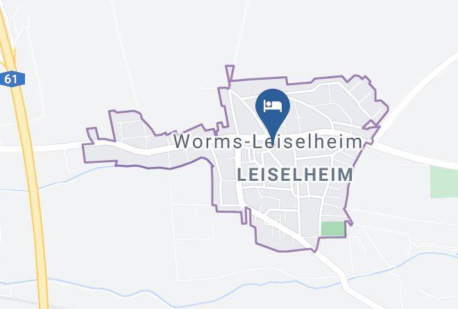 Worms - Landhaus Rebstock Worms Maps