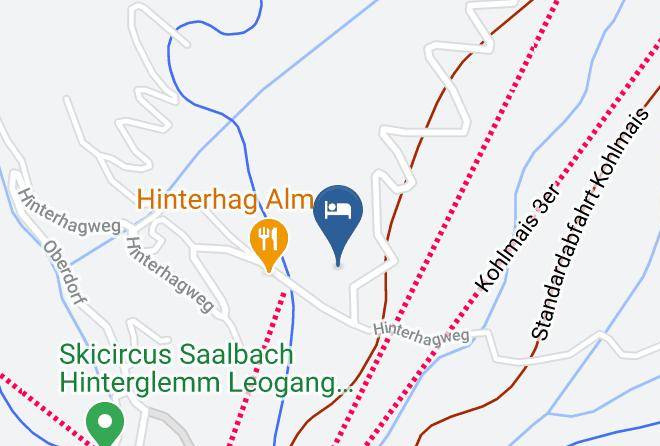 Zell Am See - Landhaus Saalbach Maps
