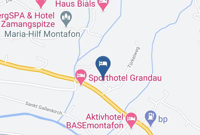 Bludenz - Landhaus Sahler Maps