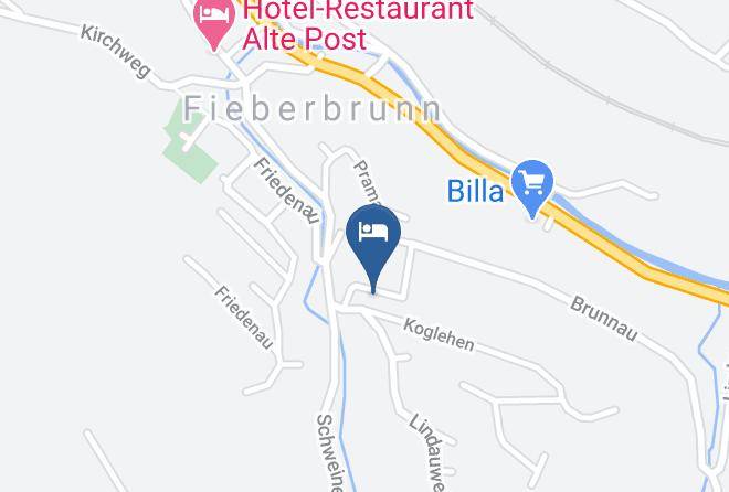 Kitzbuhel - Landhaus Schneider Maps