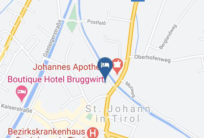 Kitzbuhel - Landhaus Schwarzinger Maps