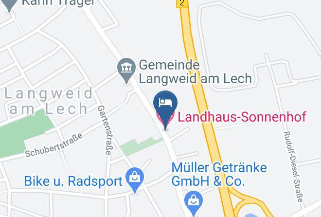 Augsburg - Landhaus Sonnenhof Maps