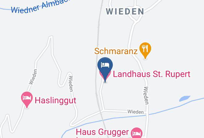 Sankt Johann Im Pongau - Landhaus St Rupert Maps