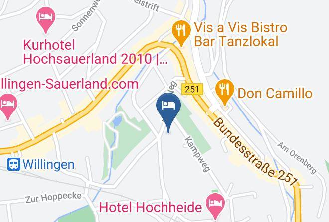 Waldeck Frankenberg - Landhaus Stremme Maps
