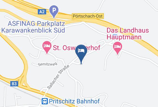 Klagenfurt Land - Landhaus Strussnighof Maps