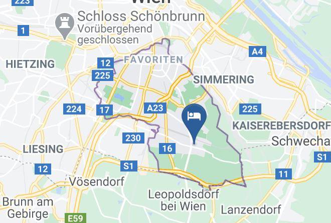 Vienna Favoriten - Landhaus Tschipan Maps