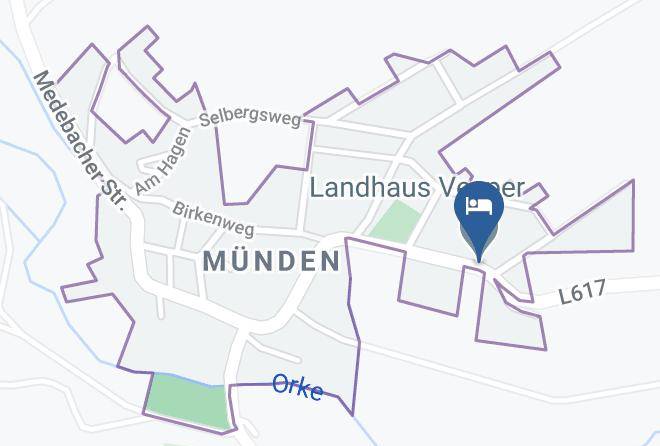 Waldeck Frankenberg - Landhaus Vesper Maps
