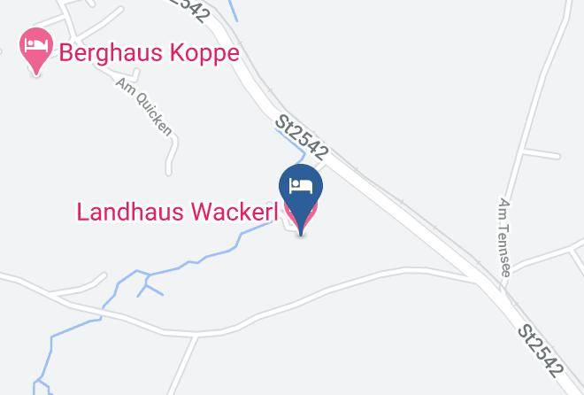 Garmisch Partenkirchen - Landhaus Wackerl Maps
