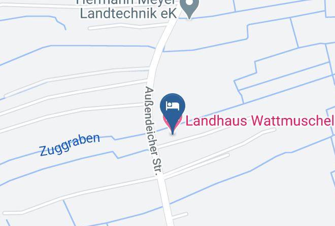 Wesermarsch - Landhaus Wattmuschel Maps