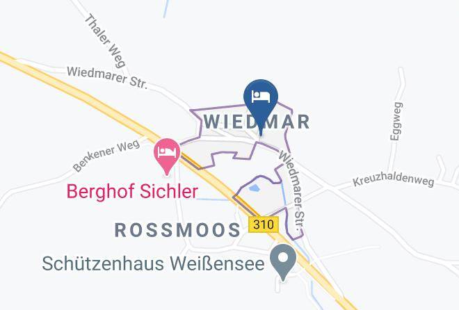 Ostallgau - Landhaus Weiser Hirsch Maps