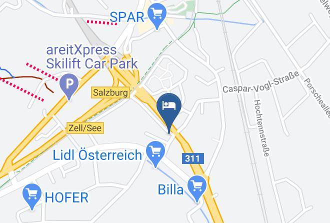 Zell Am See - Haus Berger Maps