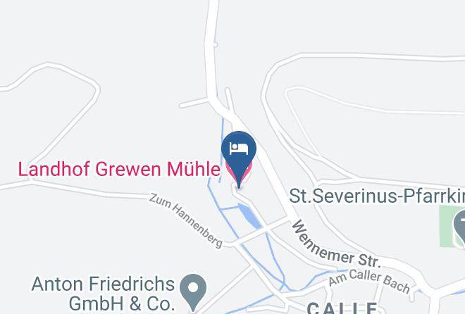 Hochsauerlandkreis - Landhof Grewen Muhle Maps