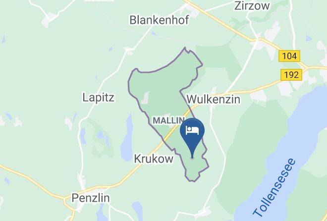 Mecklenburgische Seenplatte - Landhof Zur Meierei Maps