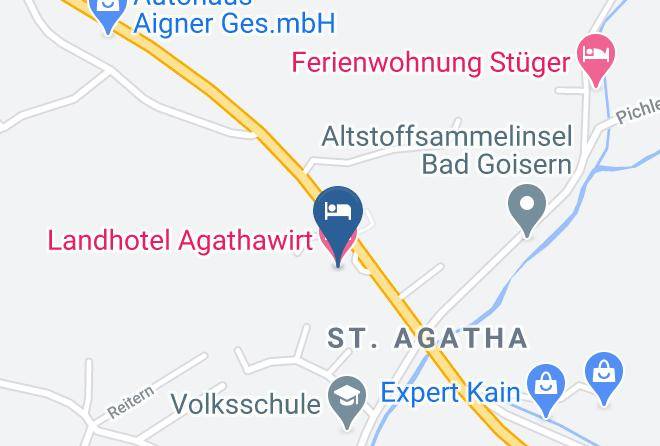 Gmunden - Landhotel Agathawirt Maps