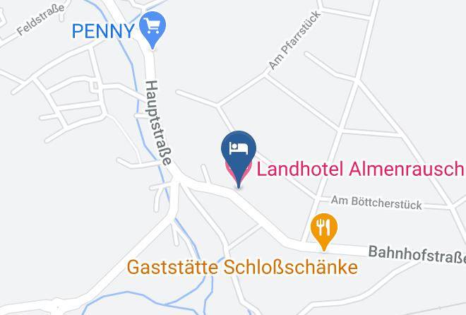 Landhotel Almenrausch Map