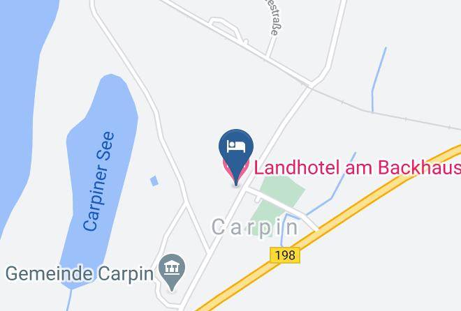 Mecklenburgische Seenplatte - Landhotel Am Backhaus Maps