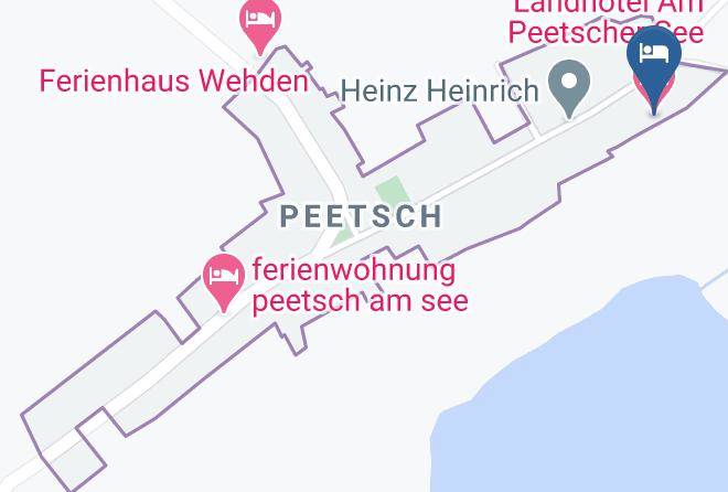 Mecklenburgische Seenplatte - Landhotel Am Peetscher See Maps