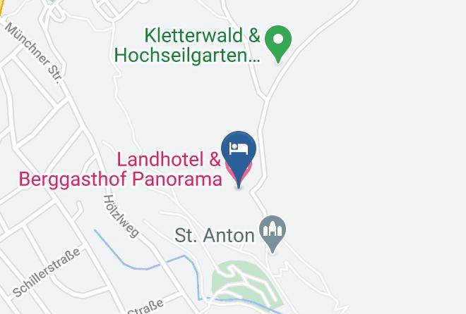 Garmisch Partenkirchen - Landhotel & Berggasthof Panorama Maps