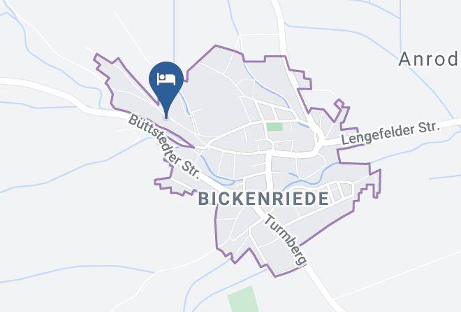 Unstrut Hainich Kreis - Landhotel Berggaststatte Bickenriede Maps