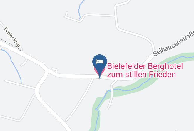 Bielefeld - Bielefelder Berghotel Zum Stillen Frieden Gmbh Maps
