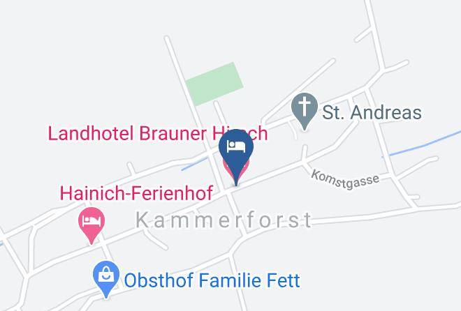 Unstrut Hainich Kreis - Landhotel Brauner Hirsch Maps
