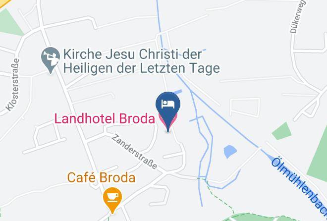 Landhotel Broda Map