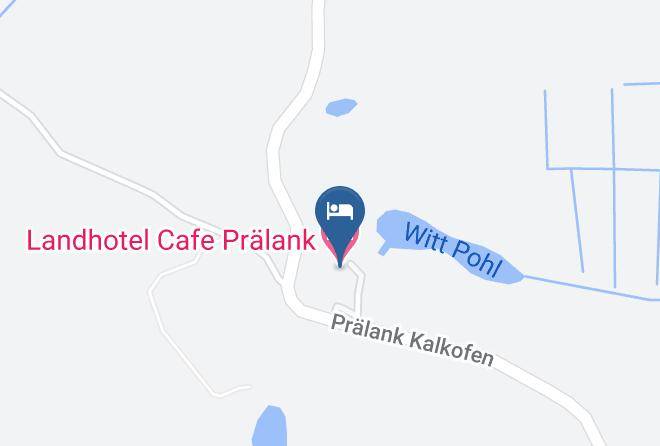 Mecklenburgische Seenplatte - Landhotel Cafe Pralank Maps