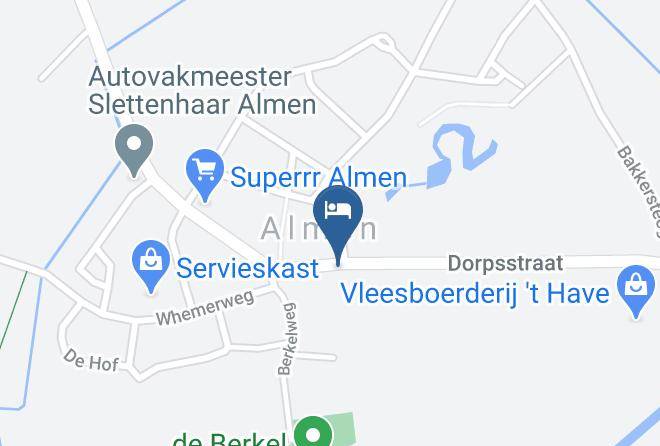 Landhotel De Hoofdige Boer Map