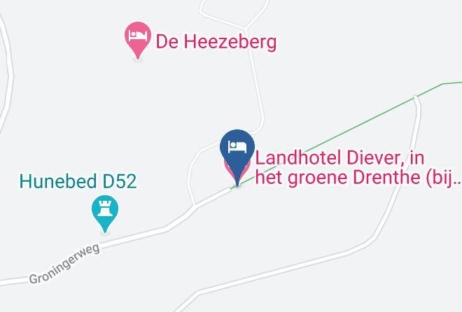 Landhotel Diever In Het Groene Drenthe Map