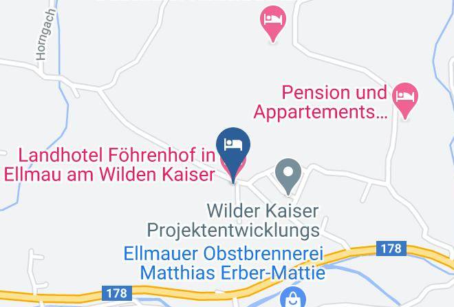 Kufstein - Landhotel Fohrenhof In Ellmau Am Wilden Kaiser Maps