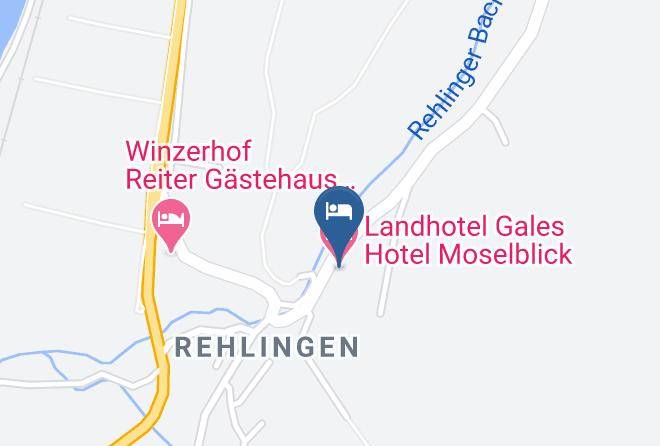Landhotel Gales Hotel Moselblick Map