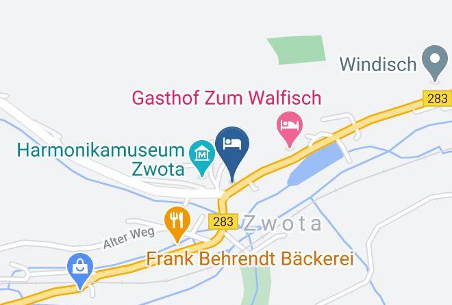 Vogtlandkreis - Landhotel Gasthof Zwota Maps