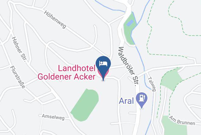 Oberbergischer Kreis - Landhotel Goldener Acker Maps