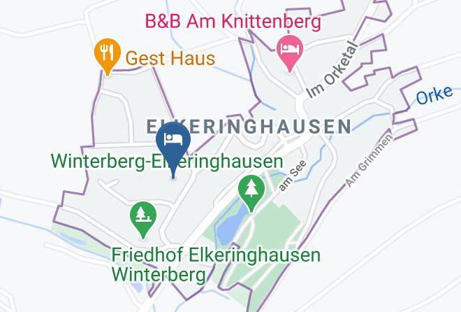 Hochsauerlandkreis - Landhotel Grimmeblick Maps