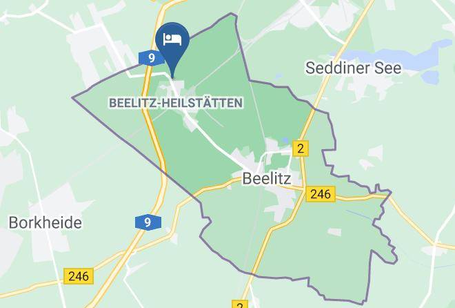 Potsdam Mittelmark - Landhotel Gustav Maps
