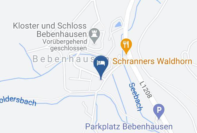 Tubingen - Landhotel Hirsch Bebenhausen Maps