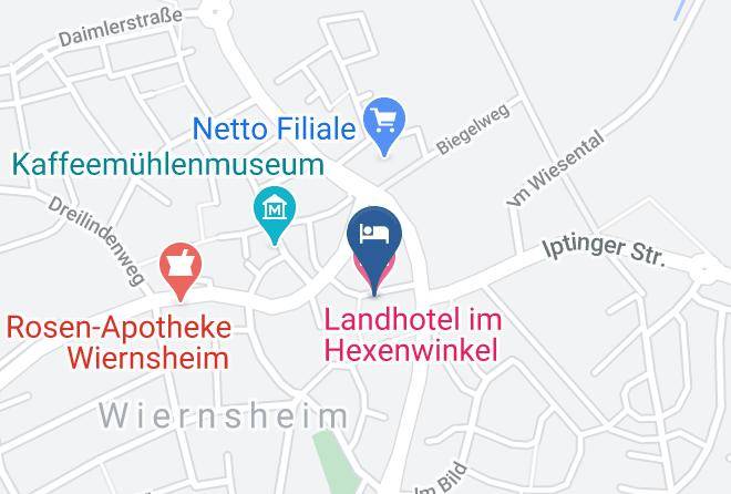 Landhotel Im Hexenwinkel Map