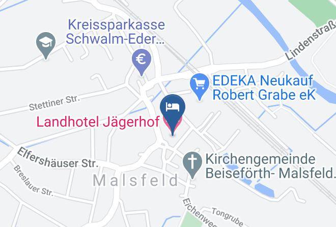 Schwalm Eder Kreis - Landhotel Jagerhof Maps