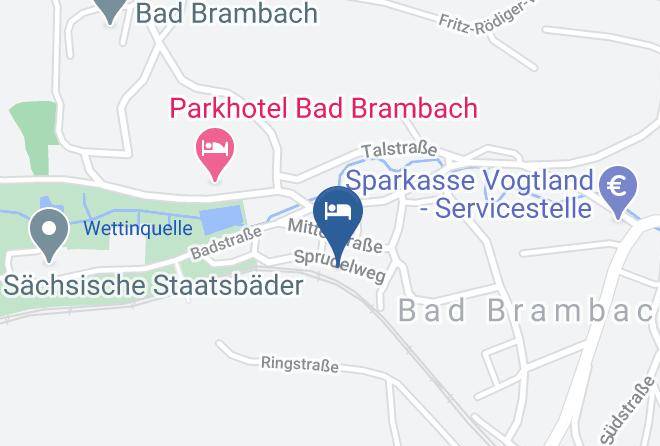 Vogtlandkreis - Landhotel Jungbrunnen Maps