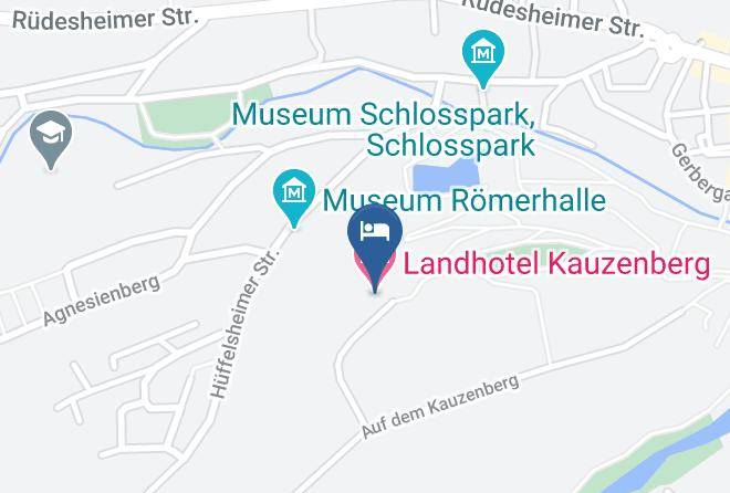 Bad Kreuznach - Landhotel Kauzenberg Maps