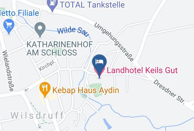 Sachsische Schweiz Osterzgebirge - Landhotel Keils Gut Maps